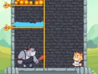 Cats and gold coins image