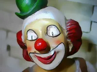 Funny Clown Jigsaw image