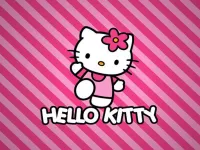 BTS Hello Kitty Coloring image