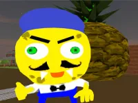 Neighbor Sponge. Scary Secret 3D image