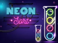 Neon Sort  Puzzle - Color Sort Game image