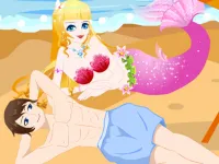 Mermaid Lover In Beach image