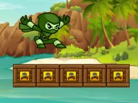 Green Ninja Run image