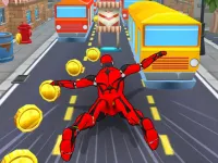 Subway Superhero Robot Endless Run image
