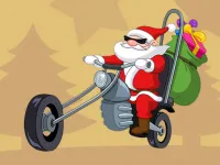 Santa Driver Coloring Book image