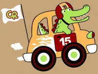 Fast Racing Cars Coloring image