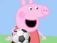 piga pig soccer shoot up image