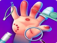 Skin Hand Doctor Games: Surgery Hospital Games image