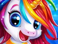 Unicorn Make up Girl image