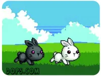 Bu Bunny Two Rabbit image