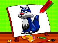 Easy Kids Coloring Walfs image