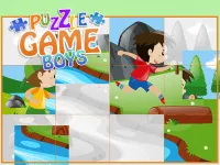Puzzle Game Boys - Cartoon image