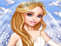 Wedding Dress up Bride Groom image