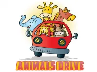 Animals Drive Jigsaw image