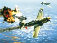 Aviation Art Air Combat Slide image