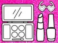 Glitter Beauty Coloring And Drawing - Art Game image