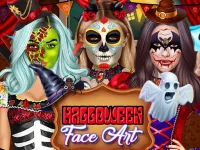 HALLOWEEN FACE ART image