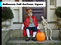 Halloween Fall Costume Jigsaw image