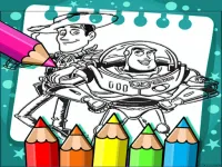 Toy Story Coloring Book image
