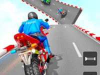 Mega Ramp Stunt Moto - Fun &amp; Run 3D Game image