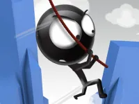 Stickman jumping image