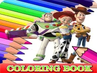 Coloring Book for Toy Story image