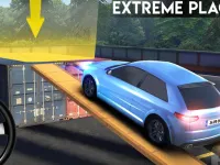 Sky car parking 3d image