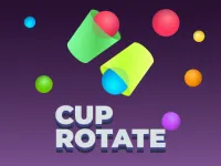 Cup Rotate: Falling Balls image