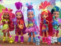 Cave Club Dolls Match 3 Puzzle Game image
