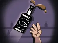 Jumping bottle image
