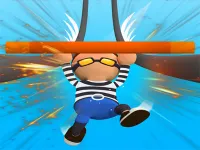 Roof Run Rails Man - railing challenge Game online image