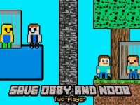 Save Obby and Noob Two players image