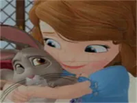 Sofia And Animals Jigsaw Puzzle image
