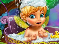 Baby Panda bath image