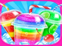Rainbow Frozen Slushy Truck: Ice Candy Slush Maker image