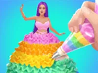 Icing On Doll Cake - Creative Bakery image