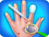 Fun Baby Care Kids Game - Hand Skin Doctor image