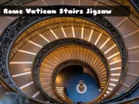 Rome Vatican Stairs Jigsaw image