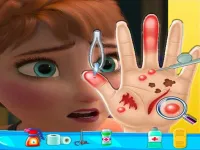 Anna frozen Hand Doctor: Fun Games for Girls Onlin image