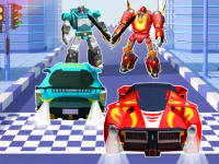 Car Robot Transform Fight image