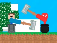 Stickman vs Noob Hammer image